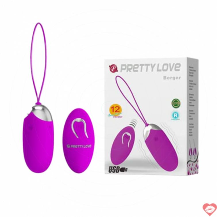 Trứng rung Pretty Love 12 chế độ có remote 