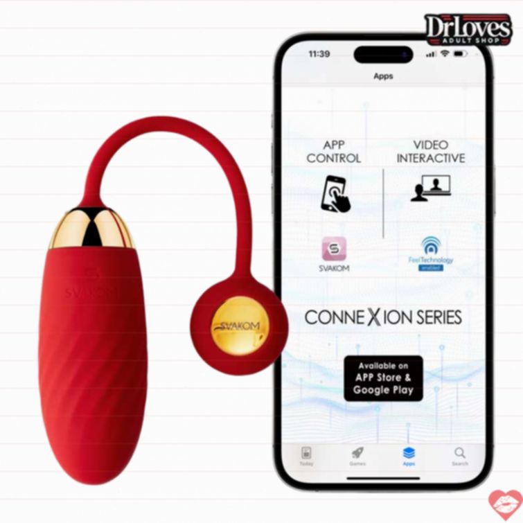 Trứng rung Svakom Ella Neo kết nối toàn cầu 