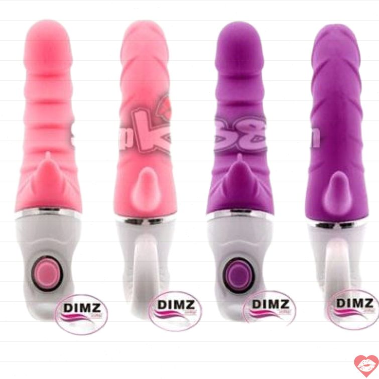 Dương vật giả silicone rung siêu gân kích thích mạnh 