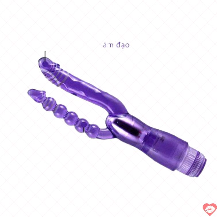 Dương vật rung 2 đầu Double Pleasure kích thích kép 