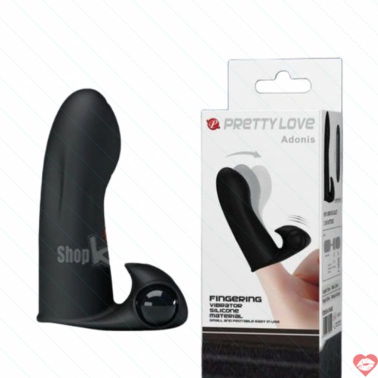 Bao ngón tay rung Prettylove nhỏ gọn kích thích điểm G 