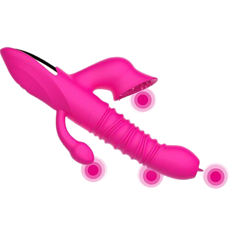  So sánh Máy massage điểm G âm vật và hậu môn có liếm mút DIBE  giá sỉ 