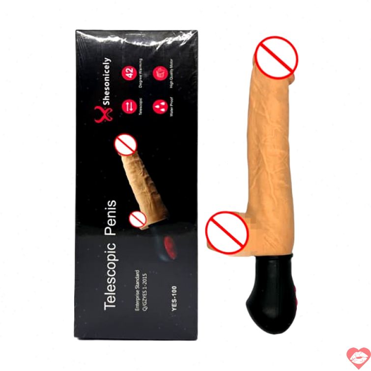 Dương vật giả Shesonicely phát nhiệt rung mạnh 