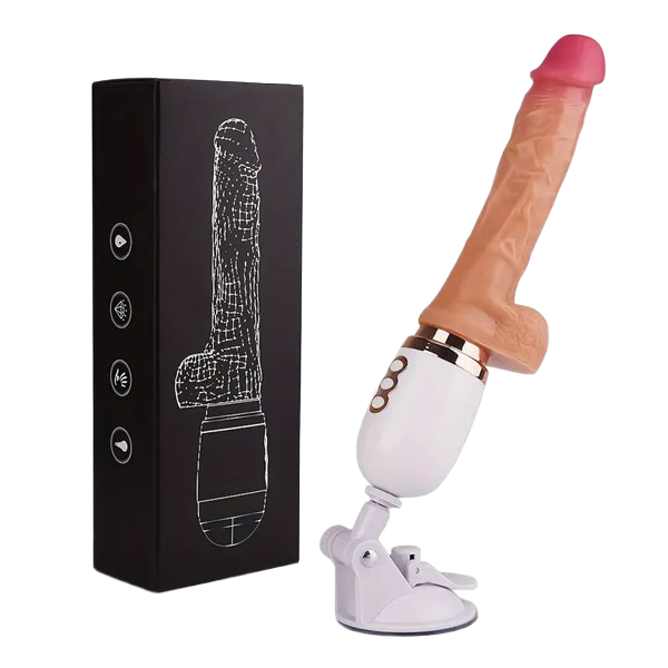  Bán Dương Vật Giả Gắn Tường OEM 10 Chế Độ Rung Thụt Tỏa Nhiệt giá rẻ 
