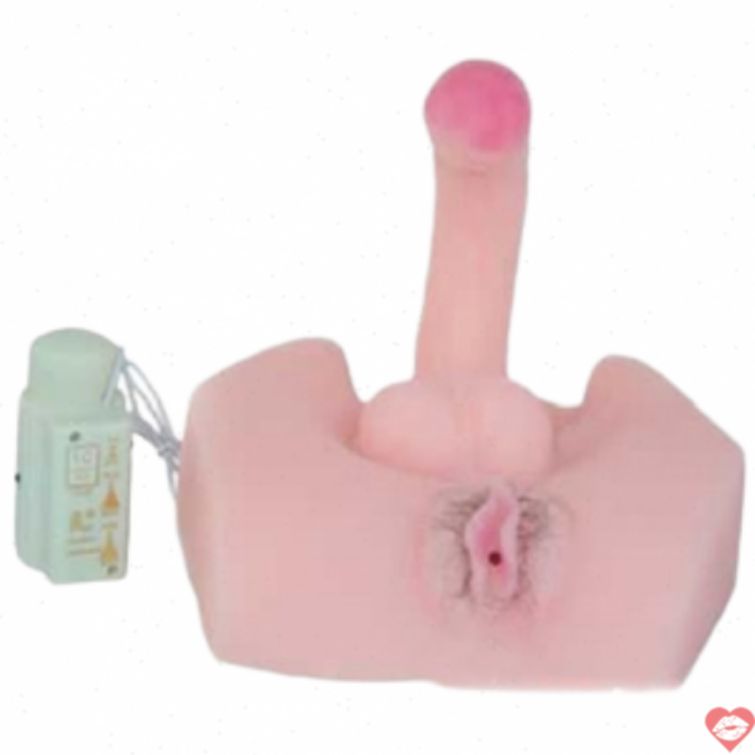 Bộ 2 in 1 âm đạo và dương vật giả DV36A 