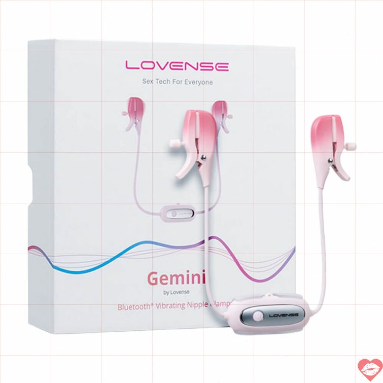 Máy kẹp núm vú Lovense Gemini điều khiển app kích thích 