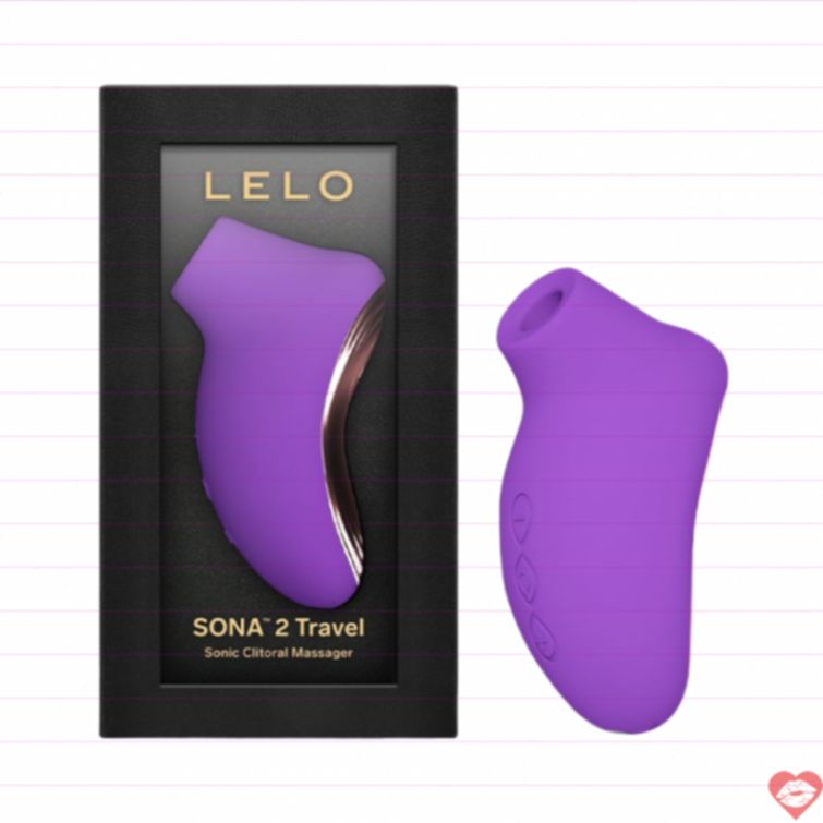 Máy massage Lelo Sona 2 Travel sóng âm cao cấp 