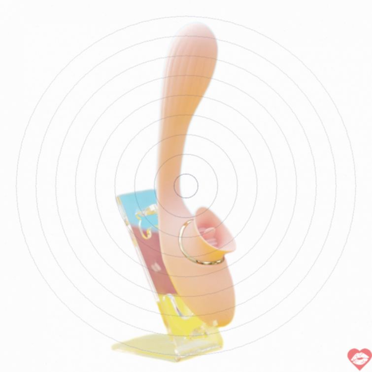 Máy rung liếm NVTOYS Disa kích thích kép êm 