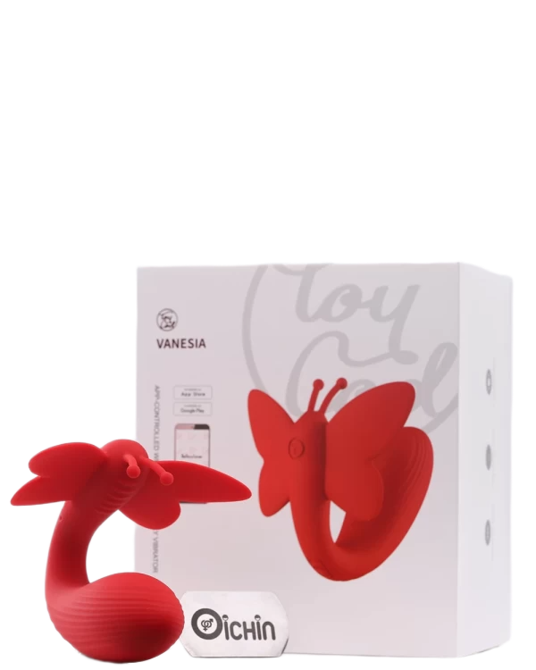  Kho sỉ VANESIA Bướm đỏ rung đa chế độ điều khiển từ xa qua App  hàng mới về 