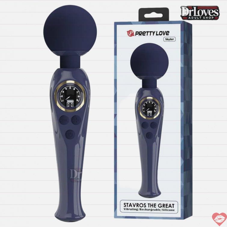 Chày rung PrettyLove Skyler 10 chế độ mạnh mẽ 