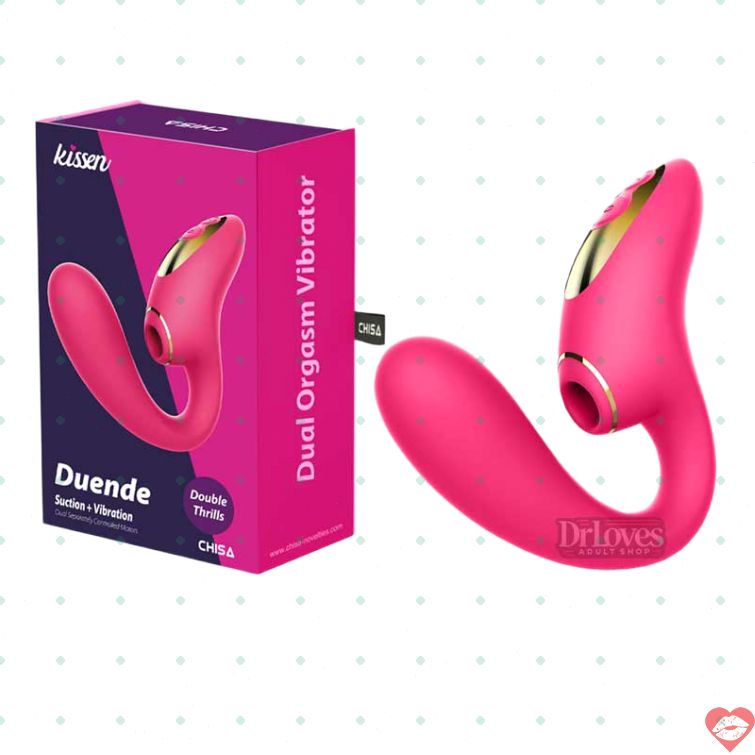 Máy rung kép Kissen Duende rung hút cao cấp 