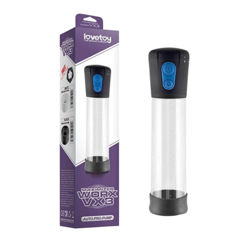  Kho sỉ Máy tập tăng kích thước dương vật tự động Lovetoy Maximizer Worx VX3  mới nhất 