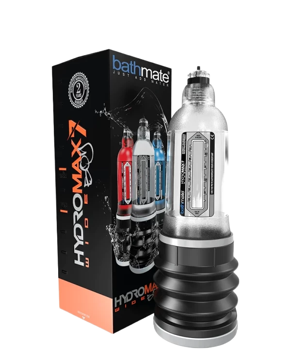 Cung cấp Bathmate Hydromax 7 Wide Boy Crystal Clear  hàng mới về 