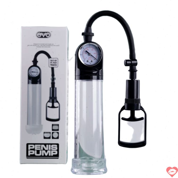 Máy tập dương vật Evo Penis Pump kéo tay nhẹ 