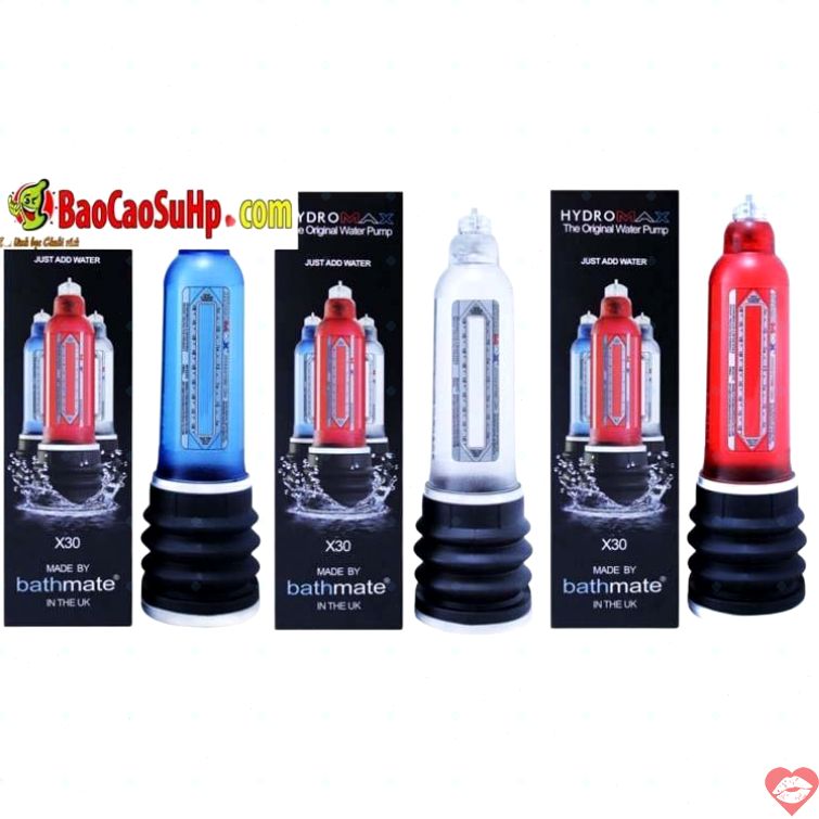 Máy tập dương vật Bathmate Hydromax X30 nhập Anh 