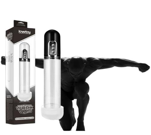  So sánh Máy tập dương vật tự động cao cấp Lovetoys Maximizer Worx VX5 Rechargeable Pump Mouth  có tốt không? 