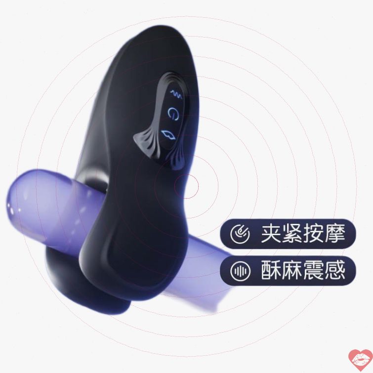 Máy rung nam Mizzzee VISE BLACK mạnh mẽ 