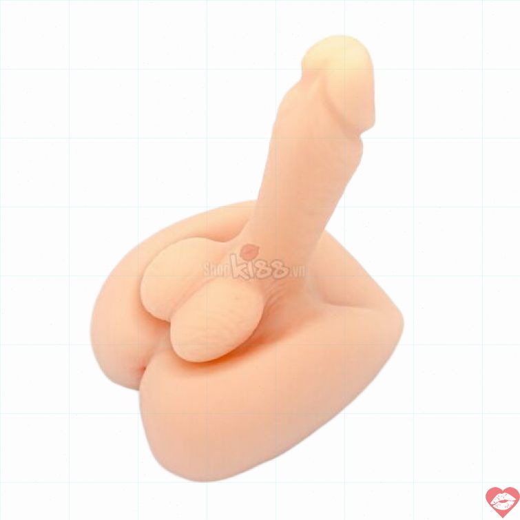 Dương vật giả kèm hậu môn silicone cao cấp 