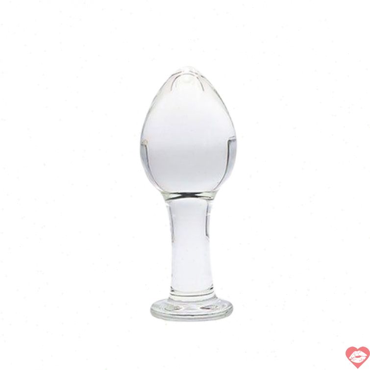 Phích cắm hậu môn thủy tinh kích thích sâu 