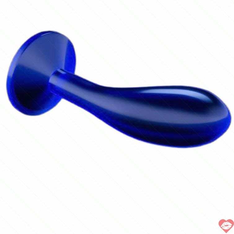 Phích cắm hậu môn Lovetoy xanh trong kích thích mạnh 