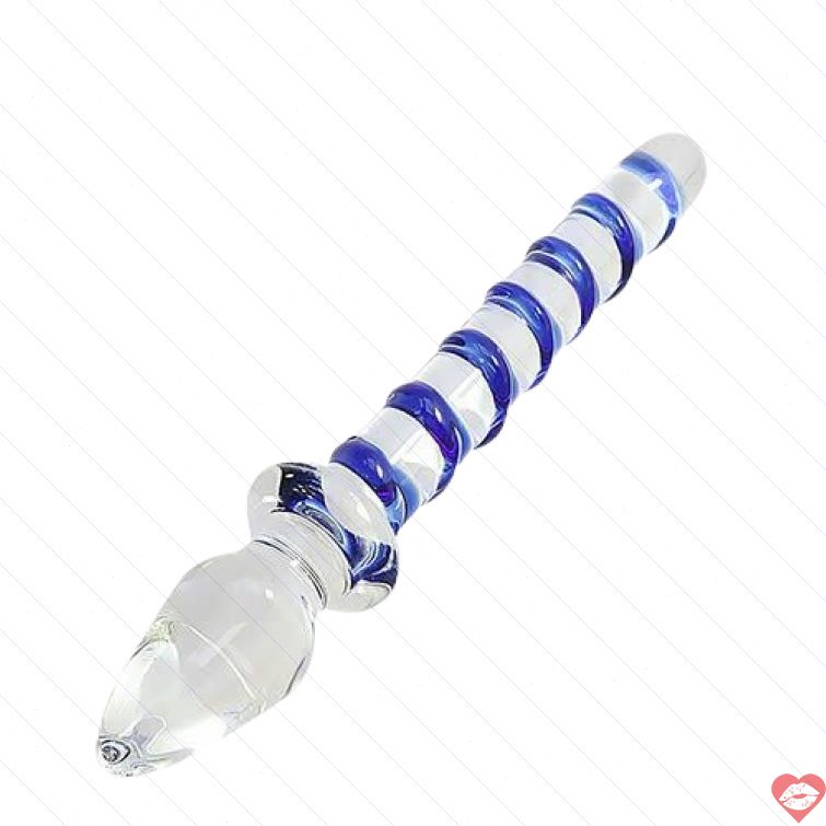 Plug hậu môn thủy tinh 2 đầu cao cấp kích thích 