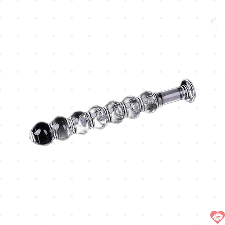 Chuỗi hạt hậu môn thủy tinh kích thích mạnh 