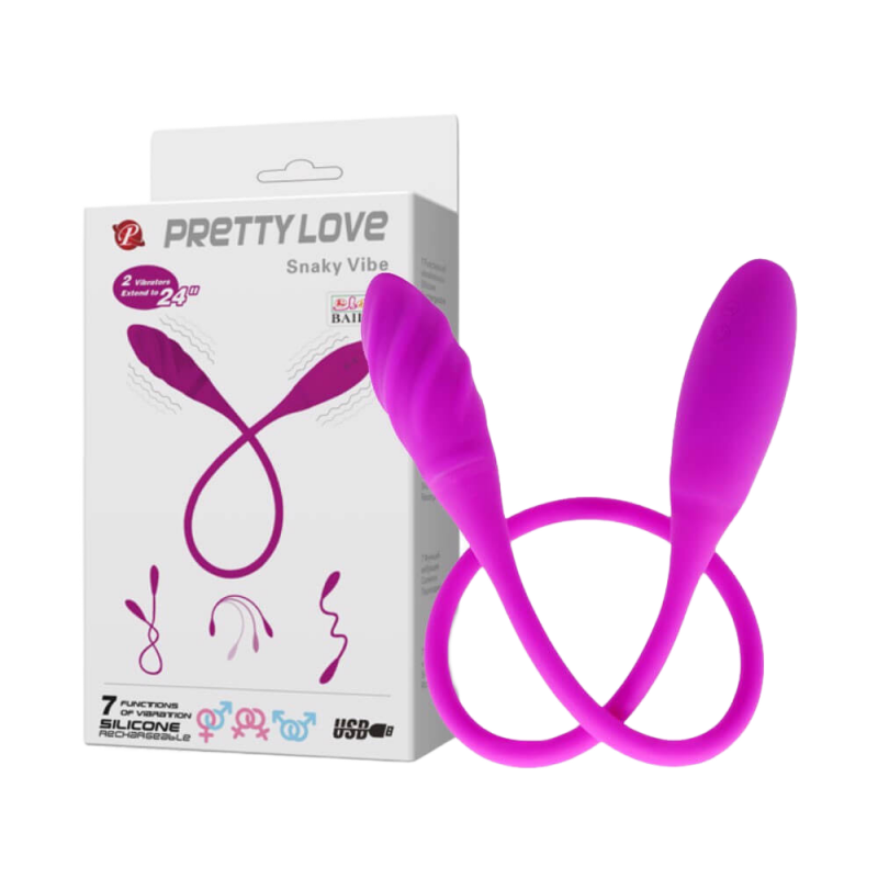  Bỏ sỉ Trứng rung 2 đầu Pretty Love Snaky Vibe  tốt nhất 