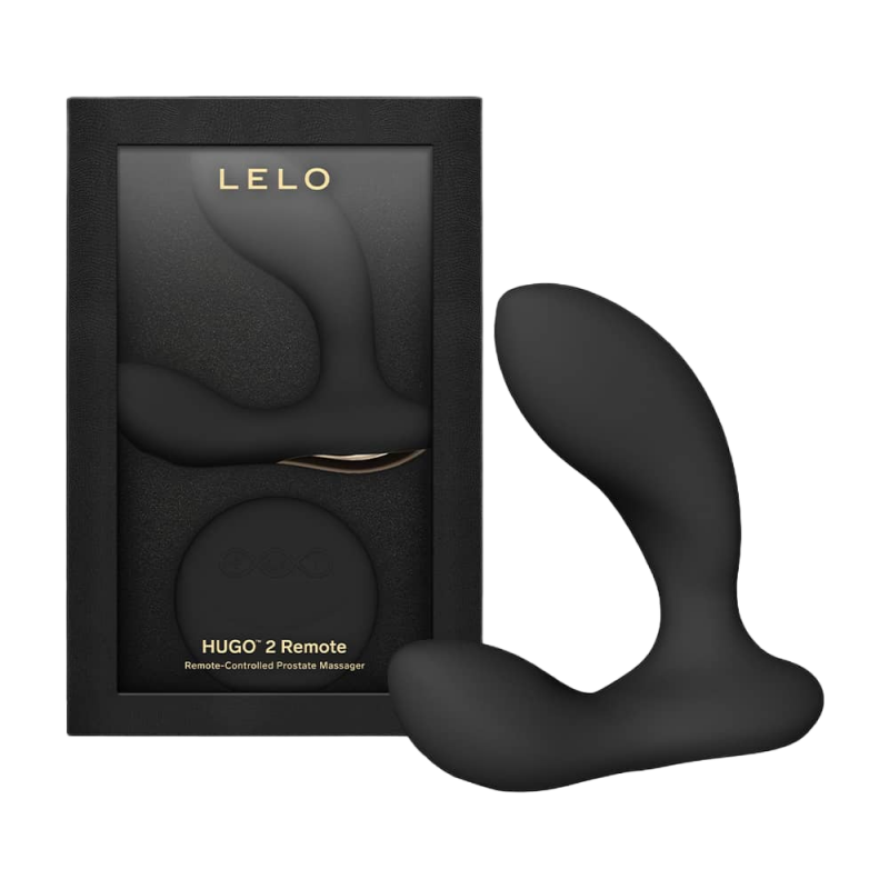  Đại lý Máy massage tuyến tiền liệt Lelo Hugo 2 Remote Black  hàng mới về 