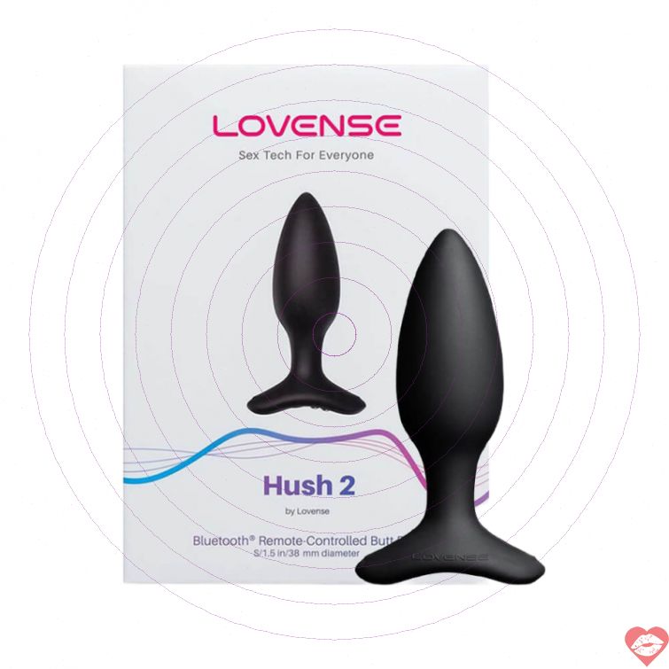 Trứng rung hậu môn Lovense Hush 2 điều khiển app 
