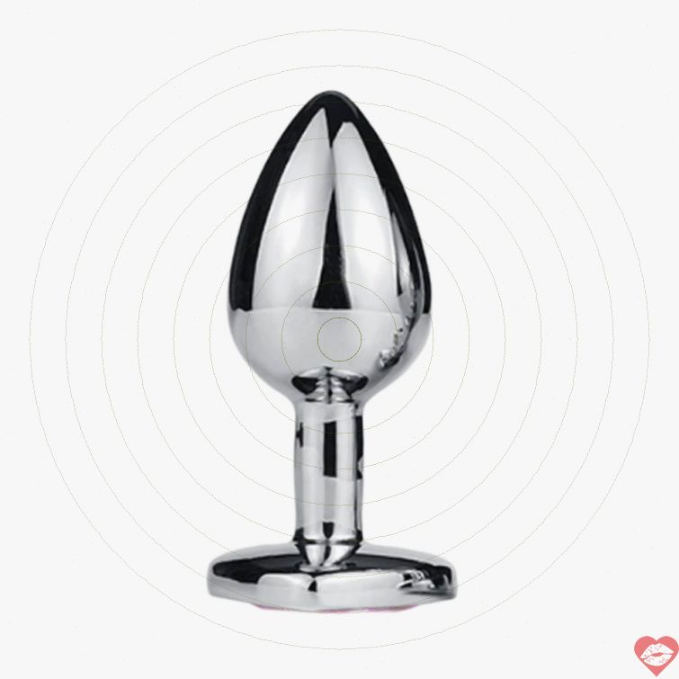 Phích inox anal toy 02 kích thích hậu môn mạnh 