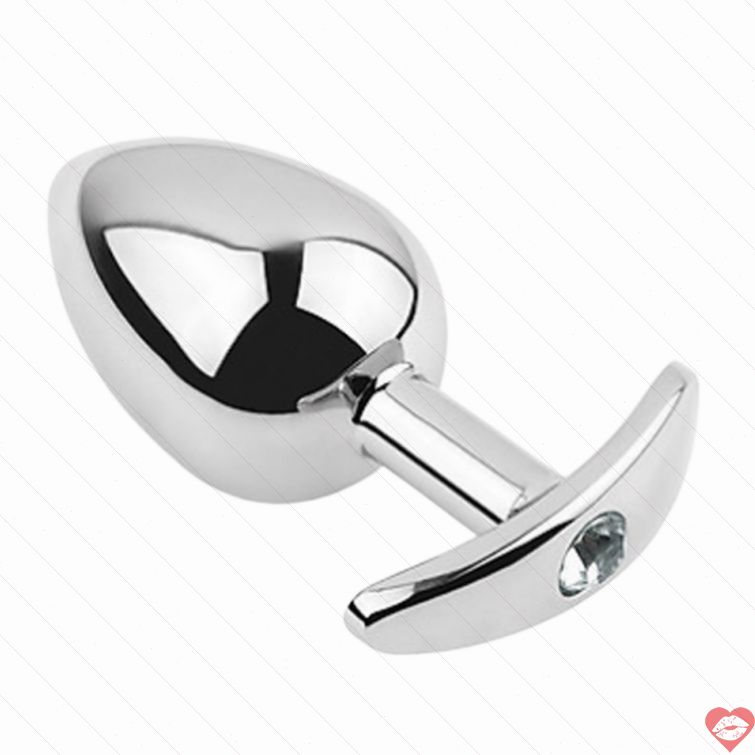 Phích cắm hậu môn inox Anal Toy 01 trơn mịn 