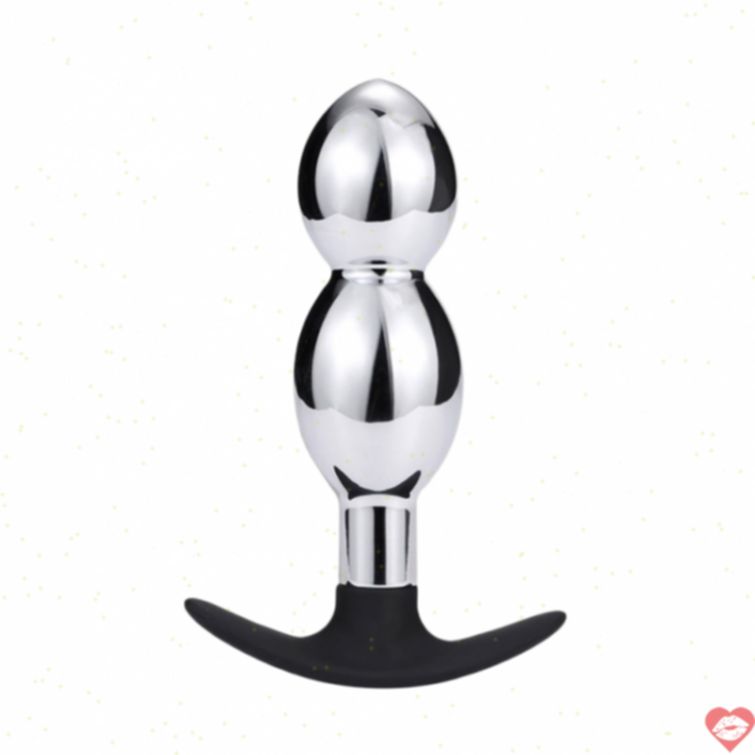 anal plug inox 2 nac kich thich hau mon 