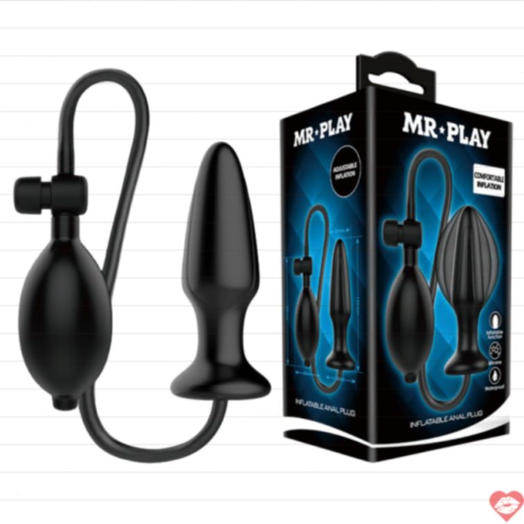 Plug hậu môn bơm hơi Mr Play kích thích mới 