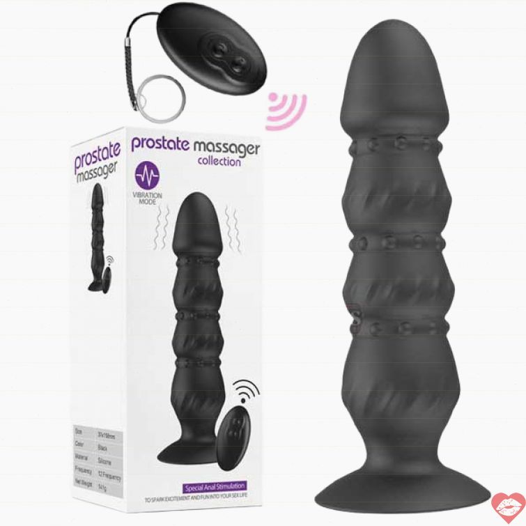 Máy rung hậu môn prostate 12 chế độ cực kích thích 