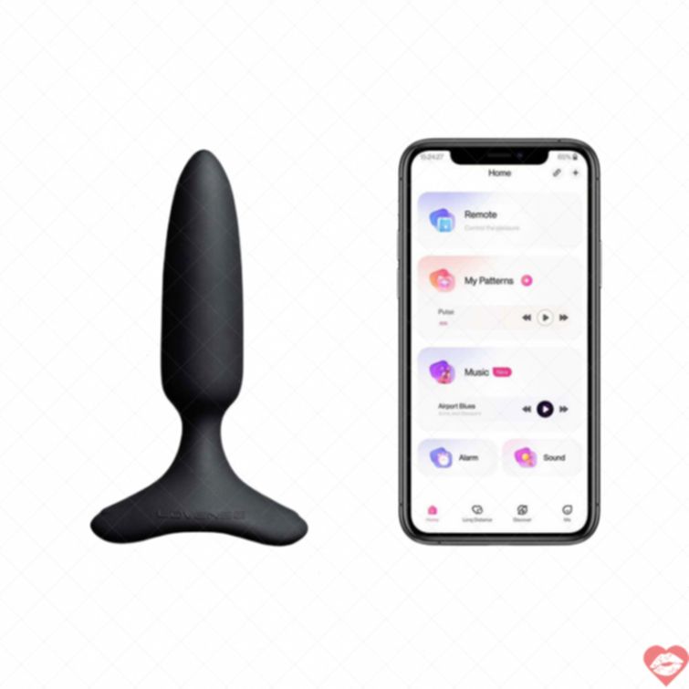 Máy rung hậu môn Lovense Hush 2 điều khiển app 