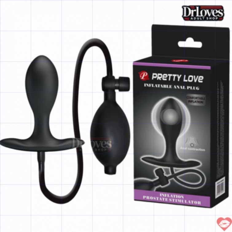 Dụng cụ hậu môn bơm hơi bi lắc kích thích sâu 