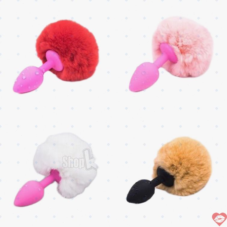 Đuôi thỏ hậu môn mini quyến rũ tăng khoái cảm 