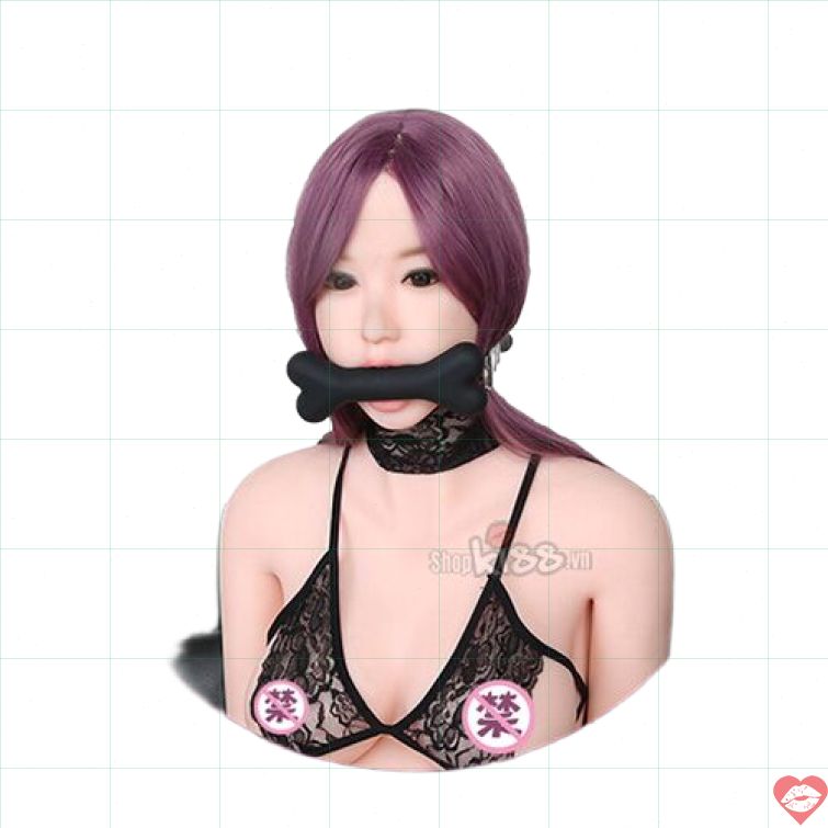 Dụng cụ khóa miệng BDSM khúc xương sexy tăng hưng phấn 