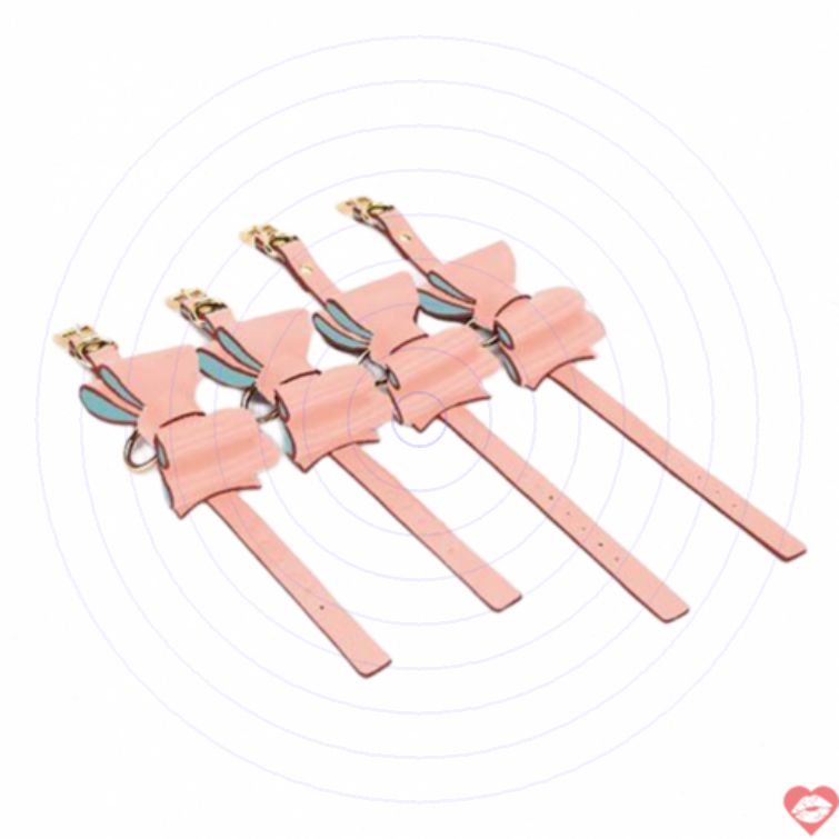 Bộ đồ BDSM da nơ xinh tăng khoái cảm táo bạo 