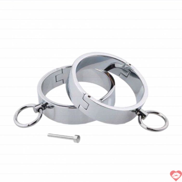 Còng tay kim loại BDSM siêu bền tăng hưng phấn 