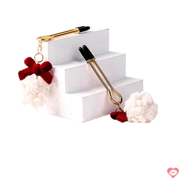 Kẹp ngực nơ xinh kích thích nhẹ nhàng tăng hưng phấn 