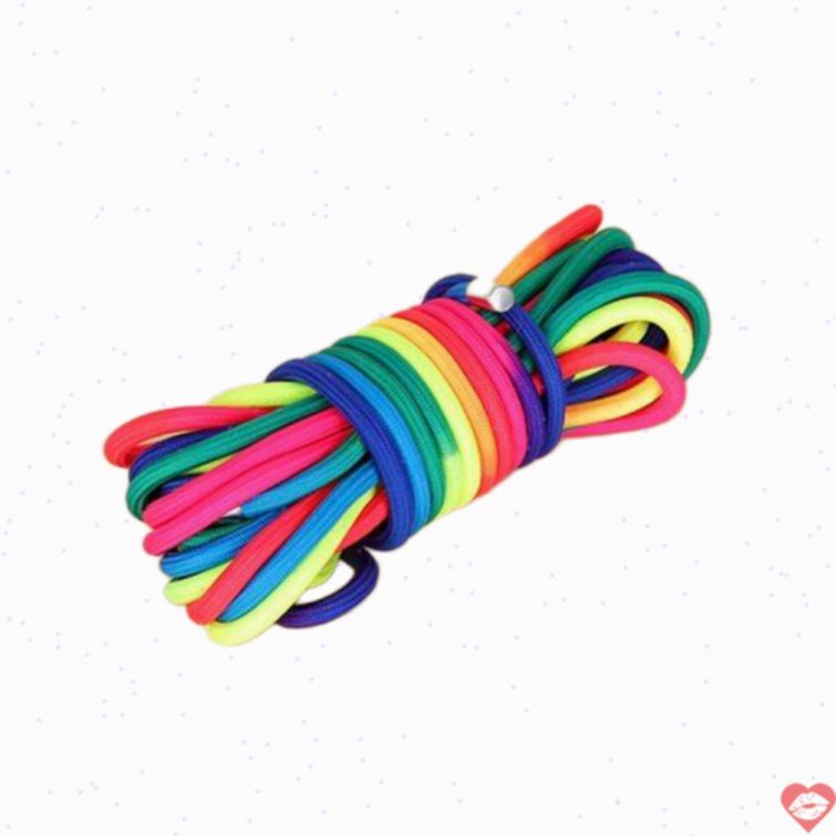 Dây trói BDSM cầu vồng tăng cảm giác mạnh 