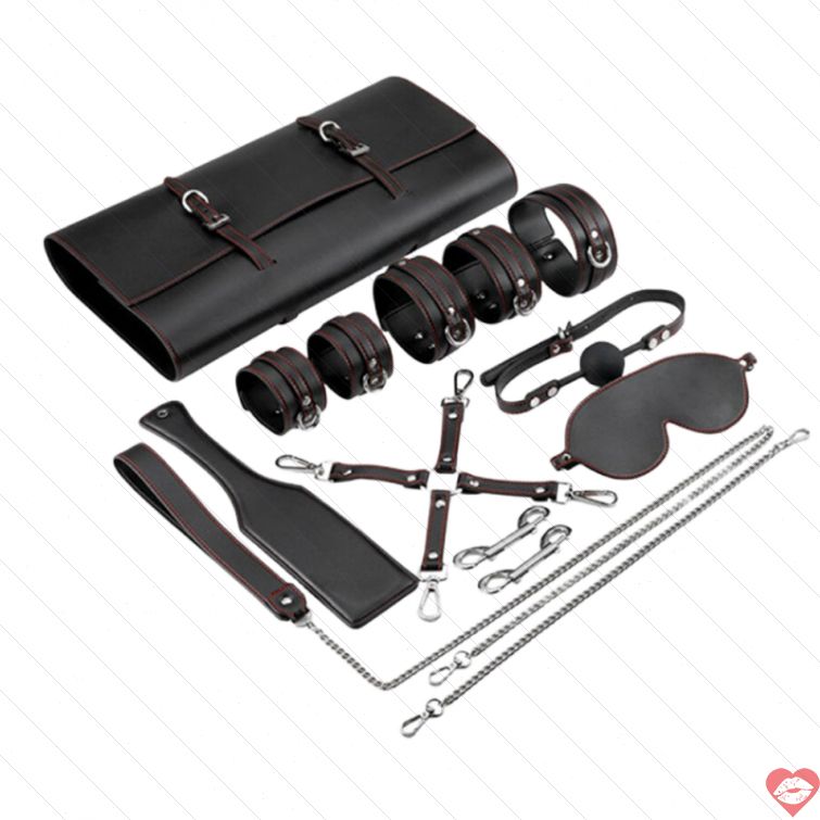 Bộ đồ chơi BDSM màu đen tăng khoái cảm mạnh mẽ 
