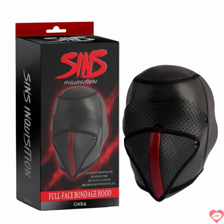 Mặt nạ BDSM Chisa full face bondage cao cấp 
