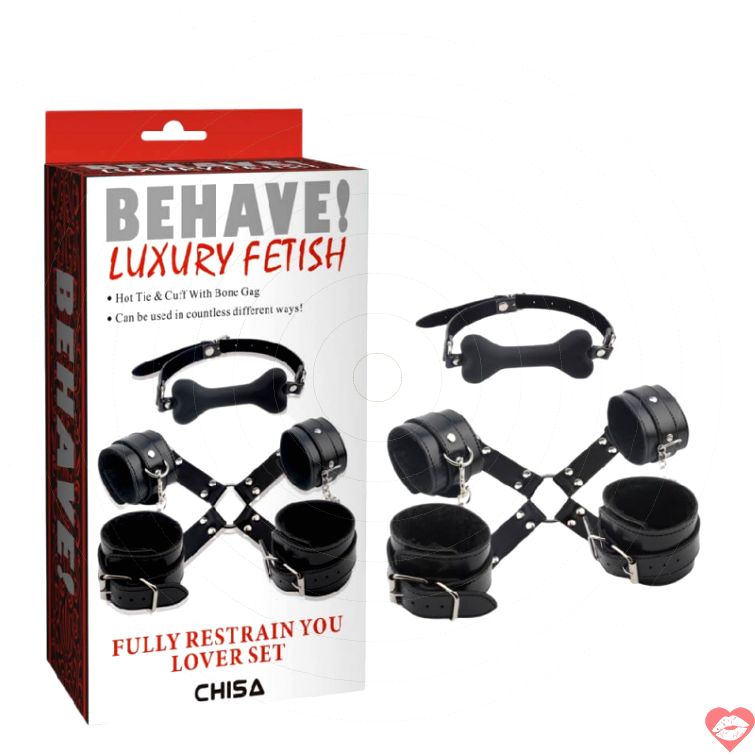 Bộ BDSM Chisa Behave cao cấp đầy đủ phụ kiện 