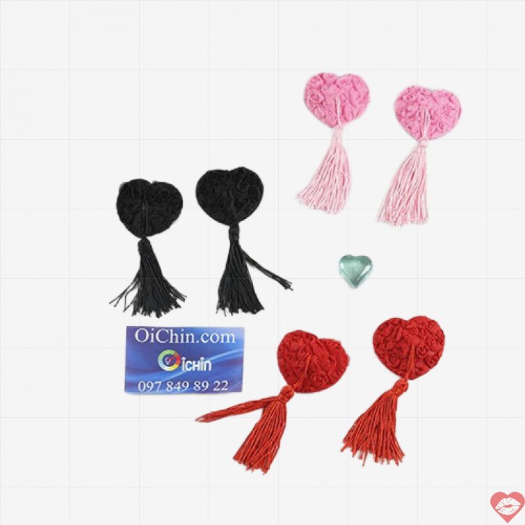 Miếng dán nhũ hoa sexy quyến rũ 3 màu 